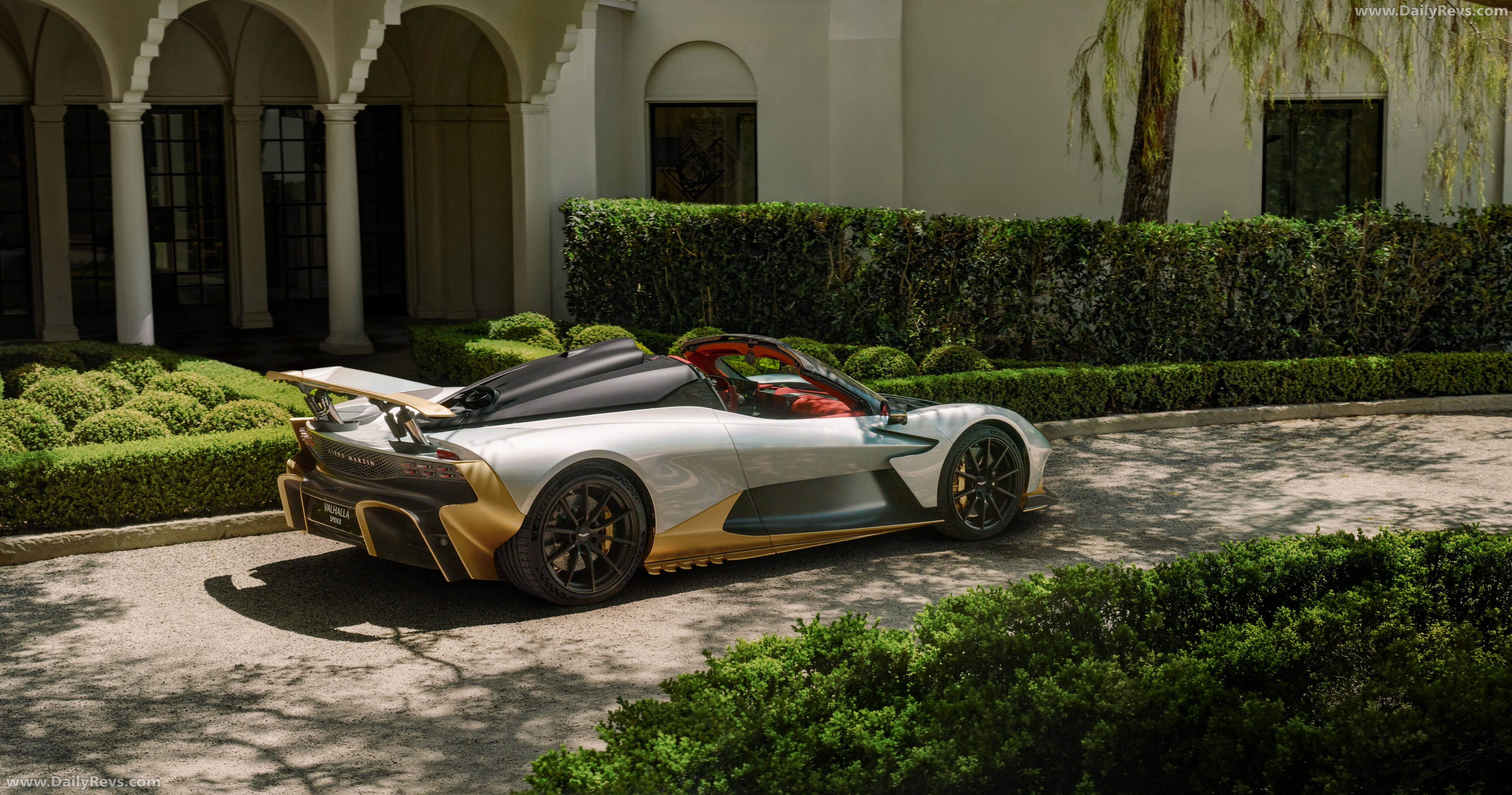 2028 Aston Martin Valhalla Spider Rear View
